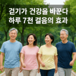 하루 7천 걸음이 만드는 몸의 변화… 걷기의 재발견