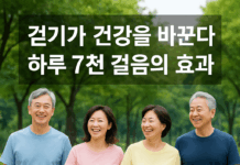 하루 7천 걸음이 만드는 몸의 변화… 걷기의 재발견